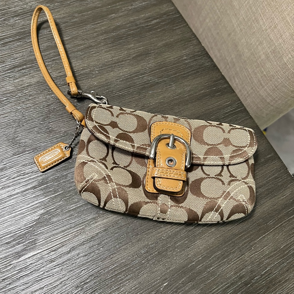 Coach wristlet